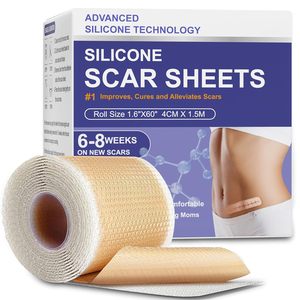 Láminas de Silicona para Cicatrices, Cinta de Silicona Médica Avanzada de Grado Profesional para la Eliminación de Cicatrices Quirúrgicas - Product Image 1