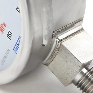 เกจวัดความดัน WiKA 0-3000 psi 0-20 Mpa 316L แบบติดตั้งด้านล่าง - Product Image 5
