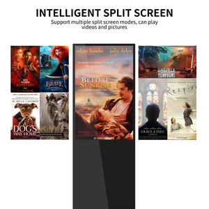 Lecteur de signalisation numérique à affichage 4K intérieur autoportant de 32 43 55 65 pouces pour centre commercial - Product Image 4