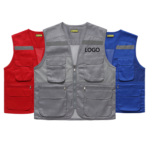 Gilet <span class=keywords><strong>de</strong></span> <span class=keywords><strong>travail</strong></span> pour <span class=keywords><strong>homme</strong></span> avec logo personnalisé, multi-poches, respirant, vêtements <span class=keywords><strong>de</strong></span> <span class=keywords><strong>travail</strong></span> <span class=keywords><strong>de</strong></span> construction - Product Image 1