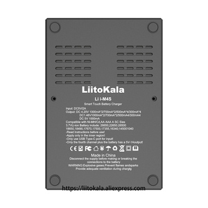 Analyseur à 4 fentes Testeur de batterie Li-ion NiMH <span class=keywords><strong>Chargeur</strong></span> de batterie AAA 10440 14500 16340 18650 <span class=keywords><strong>Chargeur</strong></span> de batterie - Product Image 2