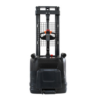 Mini chargeur de conteneur ondulé étroit de chariot élévateur électrique de 1.5 tonnes avec l'empileur de contrepoids de voie de treuil de simulateur de portée de puissance