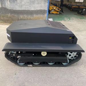 Tondeuse à gazon radiocommandée, largeur de coupe 900 mm |   Tondeuse à gazon télécommandée sur chenilles pour terrains accidentés - Product Image 4