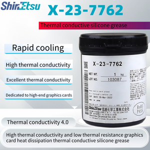 WYY21 Shin-Etsu X-23-7762 Graisse silicone thermiquement conductrice Dissipateur de chaleur Lubrifiant Refroidissement rapide pour cartes graphiques - Product Image 1