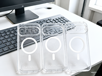 Coque de téléphone transparente pour Google Pixel 6 6A 7 7A 8 8A 9 9A 10A 10 11 Pro XL, chargement magnétique sans fil, antichoc