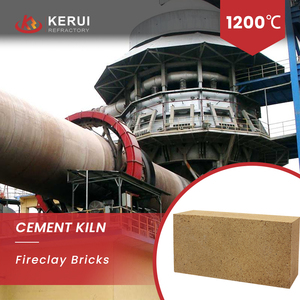 Kerui อิฐทนไฟทนไฟทนไฟใช้สำหรับเตาเผาซีเมนต์อิฐทนไฟทนไฟทนไฟทนไฟใช้สำหรับเตาเผาปูนซีเมนต์ SK34จาก SK36 - Product Image 1