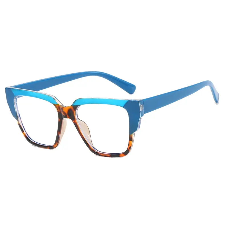 2023 recién llegados Irregular señoras elegantes anteojos marcos tendencia Color a juego nuevo Vintage Anti luz azul gafas anteojos