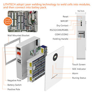 LITHTECH Energy <span class=keywords><strong>Tesla</strong></span> Lithium Lifepo4 <span class=keywords><strong>Panneau</strong></span> <span class=keywords><strong>solaire</strong></span> Powerwall <span class=keywords><strong>Batterie</strong></span> domestique 48V 200Ah 100Ah 10Kwh 5Kwh Système <span class=keywords><strong>de</strong></span> <span class=keywords><strong>stockage</strong></span> <span class=keywords><strong>solaire</strong></span> hybride - Product Image 5