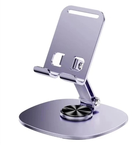360 Degree Rotating All Metal Foldable Desktop Phone <b>Stand</b> Suitable <b>for</b> Any Phone and <b>Tablet</b> Desktop <b>Stand</b> Party Gifts - Product Image 1
