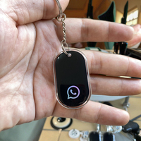 Porte-clés en PVC époxy 13,56 MHz RFID NFC 216 213 215 ISO Code QR Étanche Résistant aux intempéries Carte de visite Mini-étiquette Accès Paiement