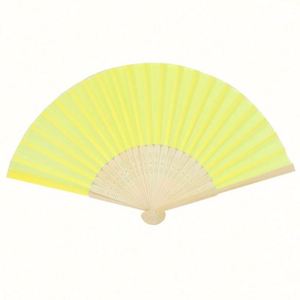 <b>Personalised</b> Bamboo Hand Fan Customised Crafts - Product Image 1