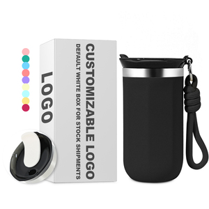 Custom Logo 12oz 16oz Double Wall Stainless Steel Insulated Tumbler Office Cup for <b>Coffee</b> Mug - Product Image 1