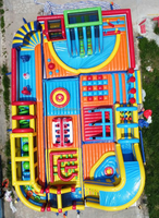 Château gonflable géant pour enfants adultes équipement de terrain de jeu intérieur extérieur pour enfants parc à thème gonflable
