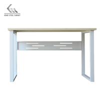 Bureau en acier moderne escritorio simple en métal commercial meubles de table pour le bureau à la maison