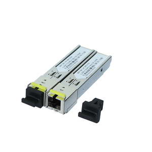 โมดูลออปติคอล SFP กิกะบิต ซิงเกิลโหมด ไฟเบอร์เดี่ยว/ไฟเบอร์คู่ พอร์ต SC/LC โมดูลออปติคอล 20 กม. ใช้งานร่วมกับหัวเว่ย เอช 3 ซี ซิสโก้ - Product Image 1