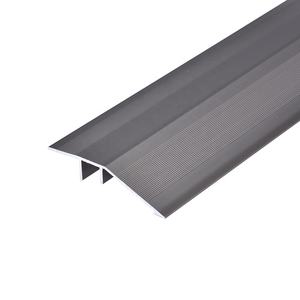 Tiras de cubierta de borde de suelo de aleación de aluminio modernas, perfiles de transición de umbral de suelo en forma de arco para uso en apartamentos - Product Image 2