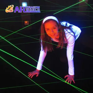 Newest Room escape laser maze equipment multiplayer competitive game laser tag arena Maze house for entertainment amusement park