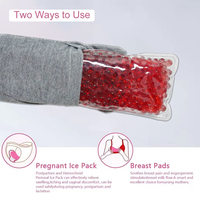 Coussin de refroidissement périnéal réutilisable World-bio pour le soulagement de la douleur post-partum et hémorroïde Packs chauds et froids pour les femmes après la grossesse