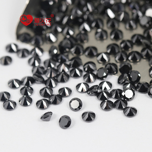 0.8-2.9mm Melee Size Vvs <strong>Moissanite</strong> <strong>Diamond</strong> Stone Round Cut <strong>Synthetic</strong> Loose <strong>Black</strong> <strong>Moissanite</strong> - Product Image 4