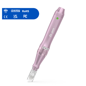 Popular Pink Gold Microneedling Derma <span class=keywords><strong>Pen</strong></span> <span class=keywords><strong>Dr</strong></span>.<span class=keywords><strong>pen</strong></span> M7 Electric Micro Needle Skincare Derma <span class=keywords><strong>Pen</strong></span> con ISO13485 CE RoHs - Product Image 1