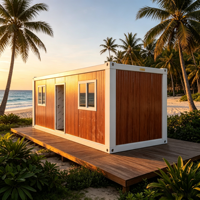 Conteneur Modulaire Personnalisable pour Usine : Maisons Modulaires Portables, Dortoirs Préfabriqués, Bureaux Pliants, Conteneur Plat à Monter Soi-même