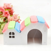 Neue Design Bunte PVC bord Hamster Nest Kleine Tier Pet Häuser