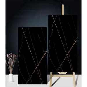 Azulejos de <span class=keywords><strong>cemento</strong></span> de madera de diseño rústico moderno aspecto de mármol <span class=keywords><strong>pulido</strong></span> suelo antideslizante Interior sala de estar Hotel apartamento paredes interiores - Product Image 2