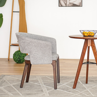 Chaise de salle à manger en bois de frêne moderne pour hôtels restaurants salons fermes et entrepôts-vente en gros à moindre coût