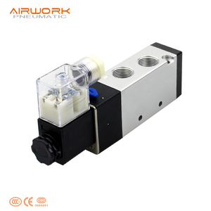 Pneumatische aluminium elektrische magneetventiel OEM voor luchtcompressor 4V310-10 - Product Image 1