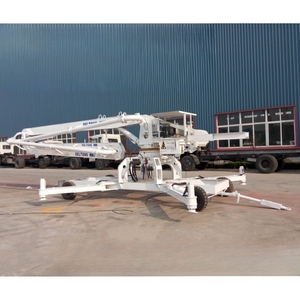 Bomba de Colocación de Hormigón Hidráulica Móvil sobre Ruedas de 17M de la Marca JIUHE, Maquinaria de Construcción - Product Image 6