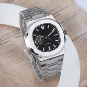 Nuevo Reloj Mecánico de 41 mm con Movimiento NH35, Correa de Acero Inoxidable, Resistente al Agua, con Esfera y Agujas - Product Image 4