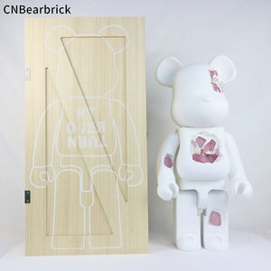 New 1:1 ABS High Edition Corrode Crystal Bearbrick 1000% 70CM Designer Toys Handmade Erosion Bear Figurine Model Ornaments