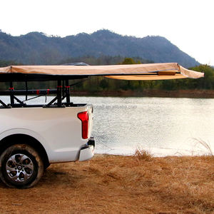 Meilleur auvent d'ombre <span class=keywords><strong>de</strong></span> voiture 4X4 extérieur Suv <span class=keywords><strong>tente</strong></span> latérale maison comptable barres <span class=keywords><strong>de</strong></span> <span class=keywords><strong>toit</strong></span> cabine en aluminium 270 degrés auvent en forme d'éventail sans jambes - Product Image 4