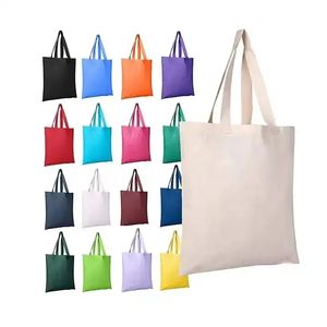 New Fashion Custom Brand Logo Blank Eco Friendly Canvas Cotton Shopping <b>Tote</b> <b>Bags</b> - Product Image 6