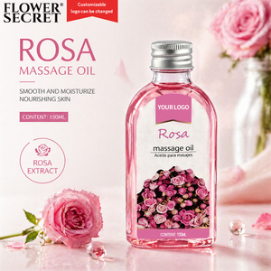 Flower <span class=keywords><strong>Secret</strong></span> Safe, Aceite de Masaje Corporal Hidratante y Blanqueador con Compuesto de Rosas Orgánicas Naturales, Sin Efectos Secundarios, para Todo Tipo de Piel - Product Image 1