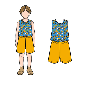 Conjunto de 2 Piezas para Bebé, Verano, Personalizable de Fábrica, Venta al Por Mayor, Chaleco con Estampado de Leopardo, Tirantes, Unisex, Suave, Transpirable e Impermeable - Product Image 3