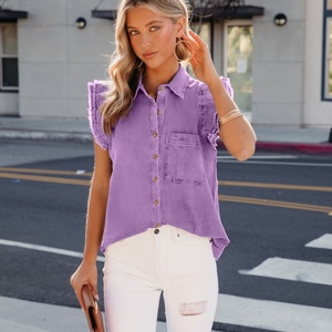 Abrigo vaquero de mezclilla de longitud media para mujer, estilo rave, con solapa informal, para otoño e invierno, nueva moda 2025 - Product Image 5