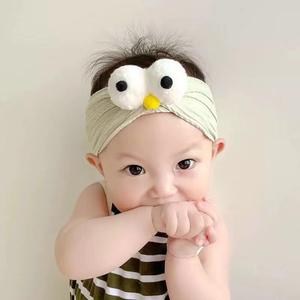 Diadema para Bebé, Estilo Veraniego Delgado, <span class=keywords><strong>Gorro</strong></span> para Fontanela para Bebés Niños y Niñas, Ojos de Dibujos Animados, Recién Nacido, Diadema con Diseño de Ojos, Súper Linda - Product Image 4