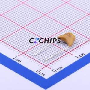 Condensador Cerámico Monolítico (MLCC) de Orificio Pasante CT4-0805B105K500F3, Orificio Pasante, P=5.08mm, 1uF, 10%, 50V, X7R - Product Image 1