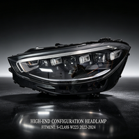 Phares LED pour Mercedes-Benz Classe S 23 2022-2024, configuration haut de gamme, OE A2239062101 A2239062201