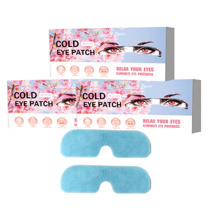 Neue erfrischende Aroma Cooling Eye <span class=keywords><strong>Mask</strong></span> Einweg-Augenklappe mit kalter Kompression zur Linderung der Augen belastung - Product Image 6