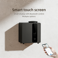 Diffuseur d'arômes intelligent HVAC 250 ml Q500, commande par application, machine à parfum sans eau pour huiles essentielles, en métal, électrique, pour hôtel et maison
