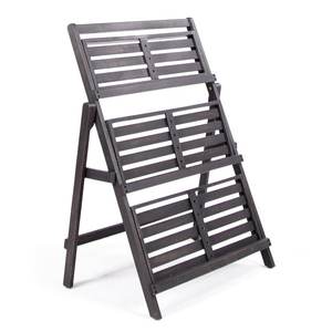 Grande scaffale <span class=keywords><strong>portapiante</strong></span> <span class=keywords><strong>in</strong></span> <span class=keywords><strong>legno</strong></span> per espositore pieghevole per interni ed esterni - Product Image 4