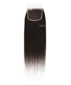 Tati ผม4X4 HD เครื่องทอผมตรงแบบบราซิลเลียนเลียนแบบเรีมีผ้าคู่100% แท้สำหรับการปิดลูกไม้8นิ้ว - Product Image 5