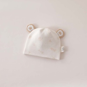 Bonnet bébé nouveau-né en coton de classe A, double couche, broderie cœur, oreilles étoile, doux et respectueux de la peau, pour 0-6 mois - Product Image 2