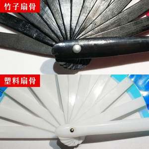 Abanicos Plegables de Plástico Ecológicos Personalizados 2025 con Varillas Grandes de Plástico y Logotipo Pintado, Artesanías de Plástico - Product Image 4
