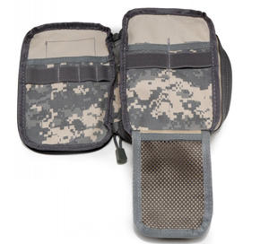 Práctico y duradero, multifuncional, táctico, plegable, EDC, marrón, bolsa de almacenamiento de poliéster para exteriores para almacenamiento de herramientas - Product Image 4
