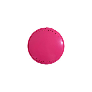 Denture Storage Box Round Portable <b>Plastic</b> With <b>Mirror</b> For Orthodontic Teeth Care - Product Image 3