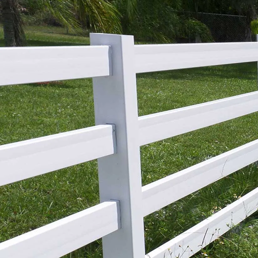 Best selling cheap vinyl fence PVC horse fencing white vinyl fence