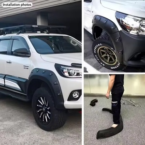 Guardabarros de Alta Calidad con Diseño Nuevo para Hilux Revo 2015-2021, Accesorios Todoterreno, Guardabarros Pintados en Negro - Product Image 6